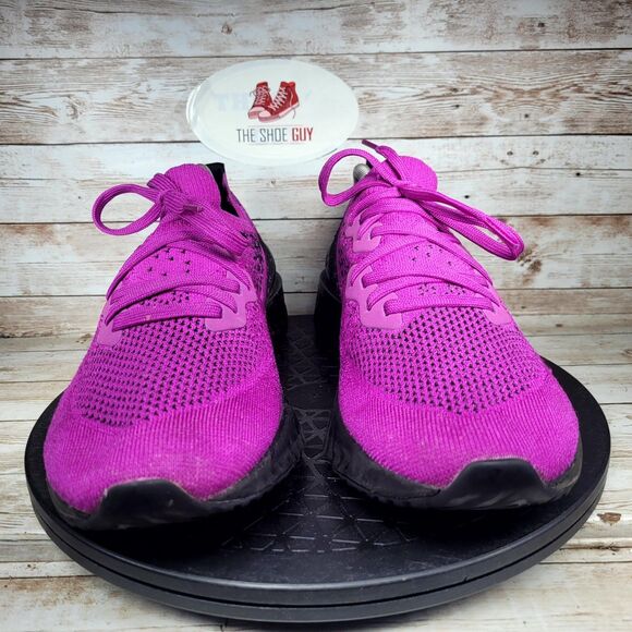 Nike Epic React Flyknit 2 Sneakers Men's Size 11 Purple Athletic Running Shoes - Picture 5 of 14